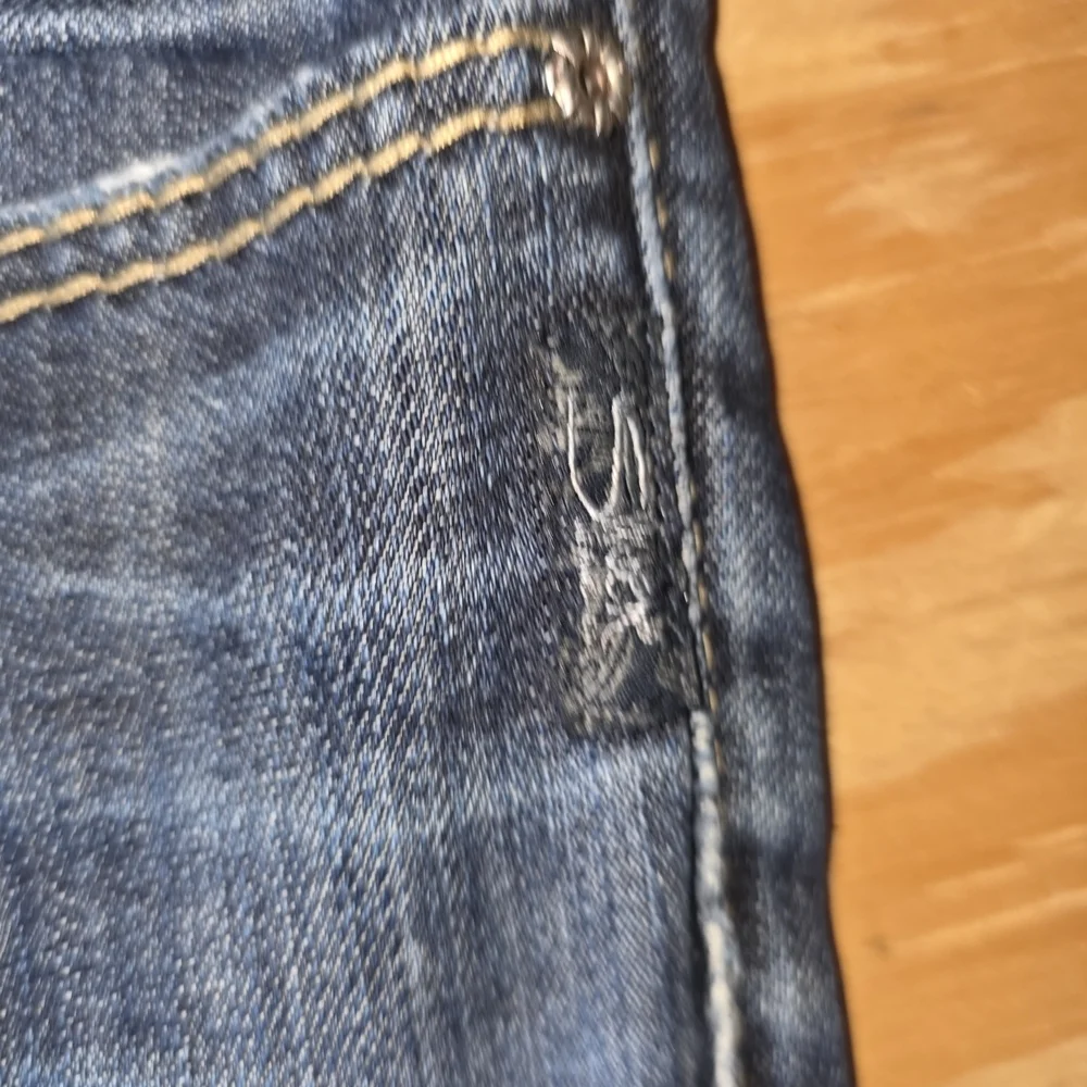 Silver Jeans Womens Blue Denim Straight Leg Jeans (JEA34) - Picture 4 of 12